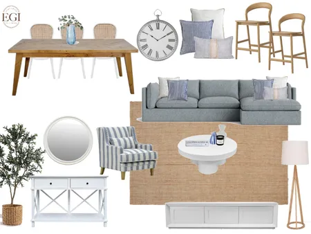 Hamptons Townhouse Interior Design Mood Board by Eliza Grace Interiors on Style Sourcebook