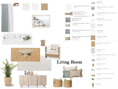 Assignment 9 Living room Final Interior Design Mood Board by Bronwyn's Designs on Style Sourcebook