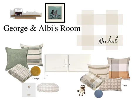 George & Alby Interior Design Mood Board by Sandra Chambers on Style Sourcebook