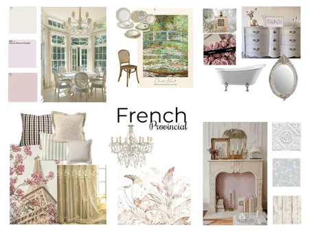 French Provincial_Module 03 Interior Design Mood Board by AmyNicol on Style Sourcebook