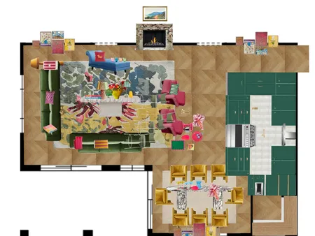 Great Room Space Planning Interior Design Mood Board by dl2407 on Style Sourcebook