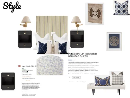 henry bedroom Interior Design Mood Board by angelord on Style Sourcebook