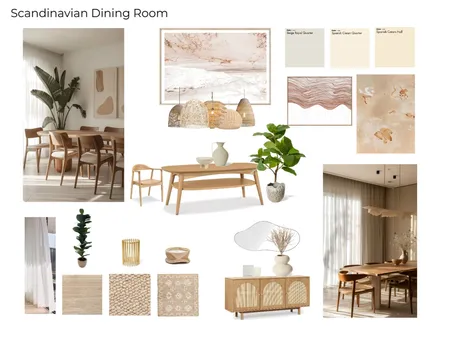 Scandinavian Dining Room 2024 Interior Design Mood Board by AmyNicol on Style Sourcebook