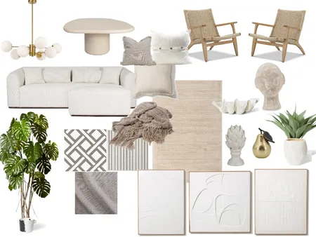 Mr & Mrs Allardyce - Living Interior Design Mood Board by HMcIntosh on Style Sourcebook