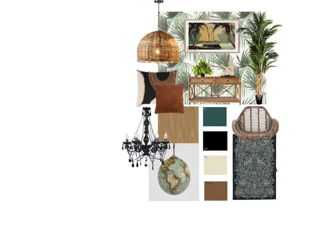 British Colonial Interior Design Mood Board by Zumrah Jawne on Style Sourcebook
