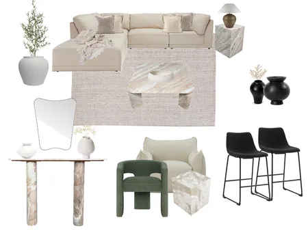 new living area Interior Design Mood Board by PACINTERIORS on Style Sourcebook