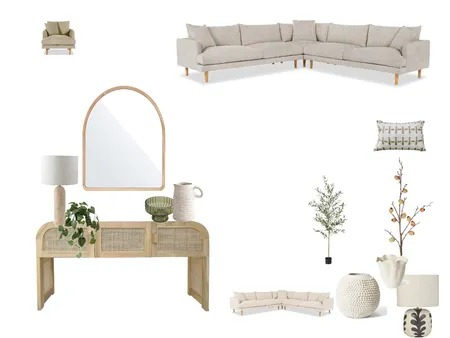 Living Room - Natural Interior Design Mood Board by Hails on Style Sourcebook