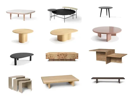 coffee table options Interior Design Mood Board by Ner on Style Sourcebook