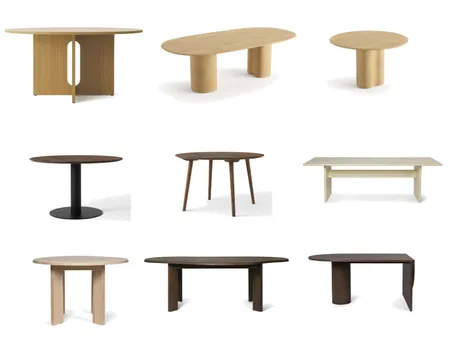 dinning table options Interior Design Mood Board by Ner on Style Sourcebook
