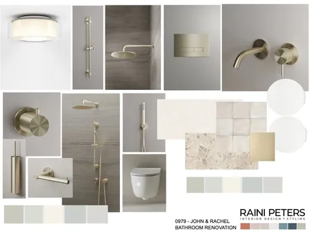 Bathroom John & Rachel 4 Interior Design Mood Board by hello@rainipeters.com on Style Sourcebook