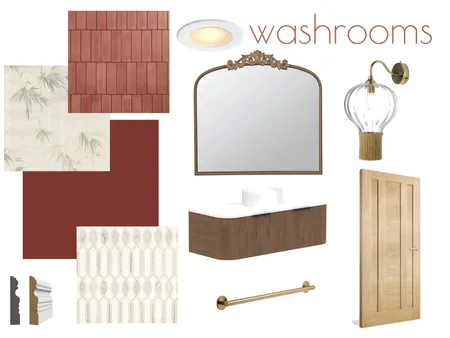 washroom restaurant Interior Design Mood Board by laila elamir on Style Sourcebook