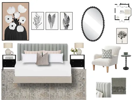 Hunters Hill - Bed 2 Interior Design Mood Board by ONE CREATIVE on Style Sourcebook