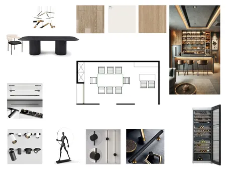 dinning room Interior Design Mood Board by kosarsam on Style Sourcebook