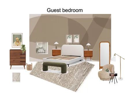 guest bedroom Interior Design Mood Board by marina&co on Style Sourcebook