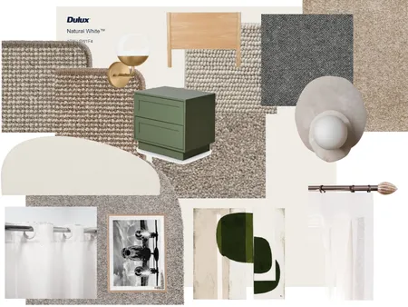 Rosey Bedroom Interior Design Mood Board by jelenatrb on Style Sourcebook