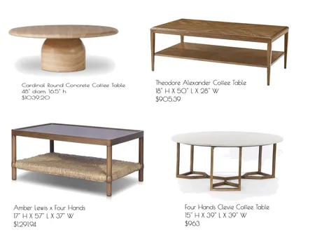 Fernandez Coffee Table Interior Design Mood Board by jackiesteward on Style Sourcebook