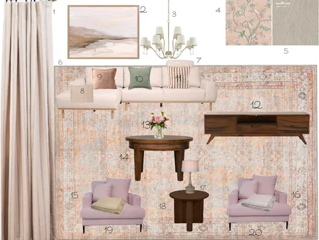 Living Area Interior Design Mood Board by Ashling on Style Sourcebook