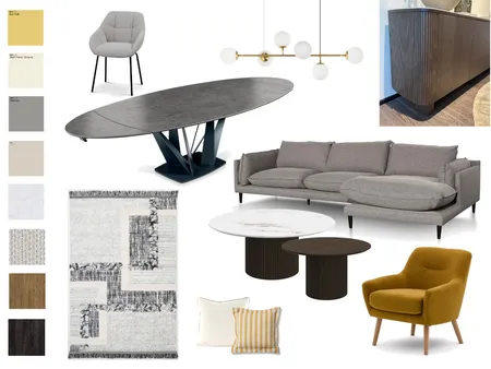 Living room dining - 12 Talbot Interior Design Mood Board by Studio Tamar Creative on Style Sourcebook