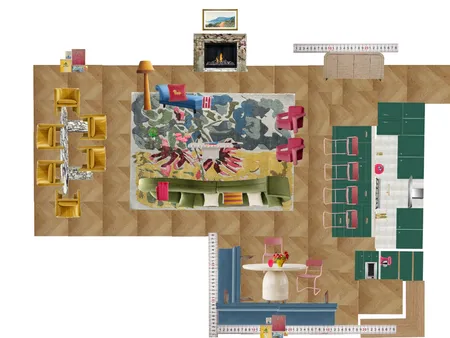 Great Room Space Planning Scale Interior Design Mood Board by dl2407 on Style Sourcebook