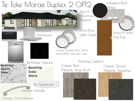 Te Toke Duplex 2 OPT2 Interior Design Mood Board by Tahliagraceeeee on Style Sourcebook