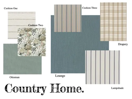 Country Home - Assignment 8 Interior Design Mood Board by MD Interiors on Style Sourcebook