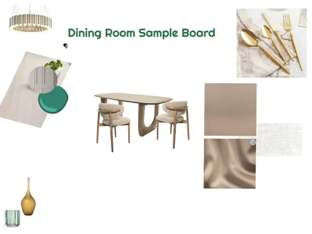 Monocromatic Green Sample Board Dining 12-02-25.3 Interior Design Mood Board by JudyK on Style Sourcebook