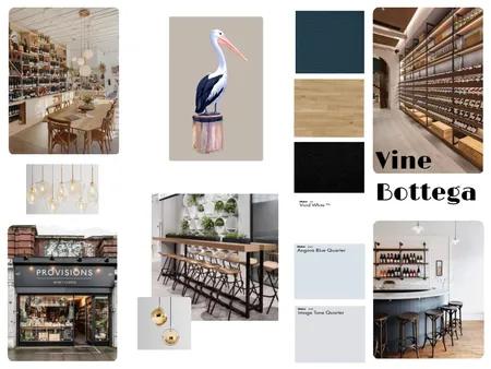 Wine Bar Interior Design Mood Board by Nskinner on Style Sourcebook