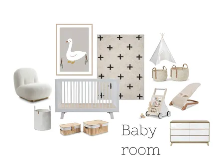 Baby room Interior Design Mood Board by LEAFY INTERIORS on Style Sourcebook