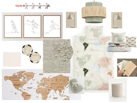 DORMITORIO MELLIZOS Interior Design Mood Board by Studiohomeluxury on Style Sourcebook