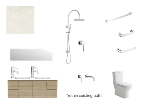 GI March Ensuite Interior Design Mood Board by Hilite Bathrooms on Style Sourcebook