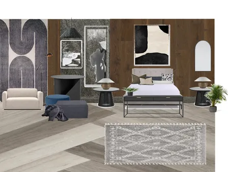 modern industrial bed room Interior Design Mood Board by izzzyy on Style Sourcebook