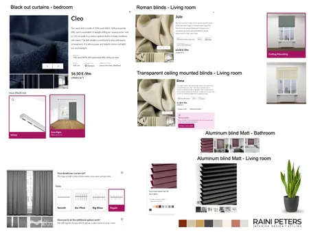 WINDOW TREATMENT Sophie Interior Design Mood Board by Raini Peters Interior Design + Styling on Style Sourcebook