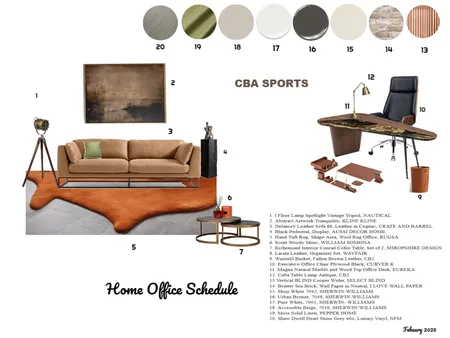 HOME OFFICE Jamie Interior Design Mood Board by Ohlala on Style Sourcebook