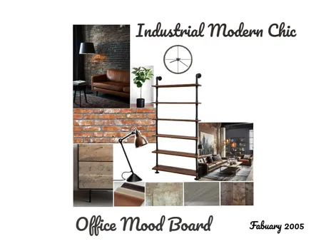 mood board office insdustrial Interior Design Mood Board by Ohlala on Style Sourcebook