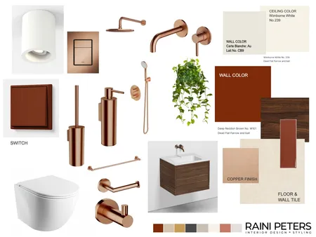 Sophie Maze  bathroom 3 Interior Design Mood Board by hello@rainipeters.com on Style Sourcebook