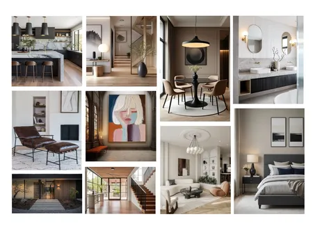 Modern Contemporary Interior Design Mood Board by Ajeless Designs on Style Sourcebook