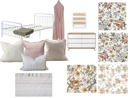 Lucy's bedroom Interior Design Mood Board by TammyM on Style Sourcebook