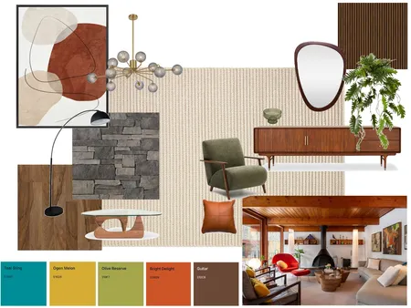 Mid Century Modern Interior Design Mood Board by amber.ec@outlook.com.au on Style Sourcebook