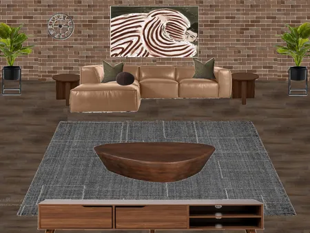 modern industrial living room Interior Design Mood Board by nickygunesekera on Style Sourcebook