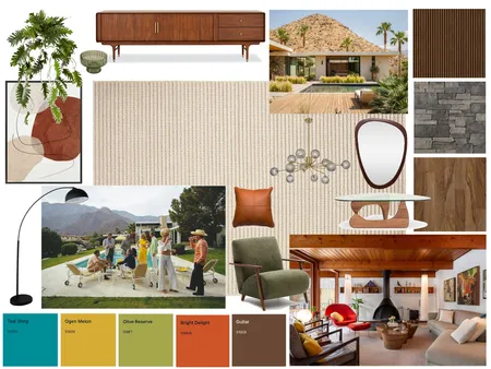 Mid Century Modern Interior Design Mood Board by amber.ec@outlook.com.au on Style Sourcebook