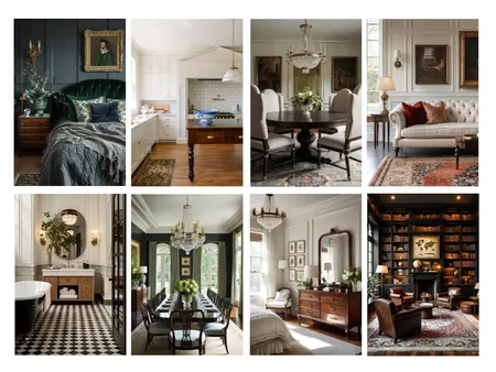 Traditional Interior Design Mood Board by Ajeless Designs on Style Sourcebook