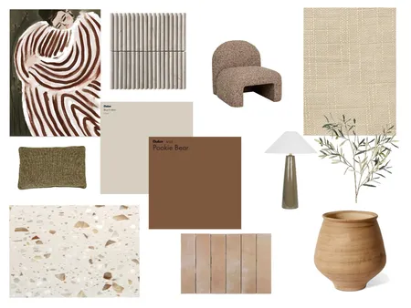 Terrazzo Warm Interior Design Mood Board by thelaney on Style Sourcebook