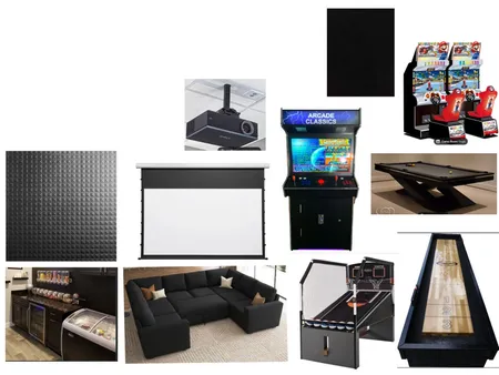 game room Interior Design Mood Board by aloehaus on Style Sourcebook