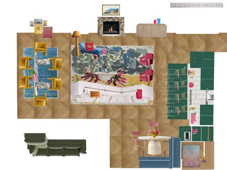Great Room Space Planning Scale Interior Design Mood Board by dl2407 on Style Sourcebook