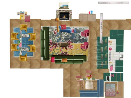 Great Room Space Planning Scale Interior Design Mood Board by dl2407 on Style Sourcebook