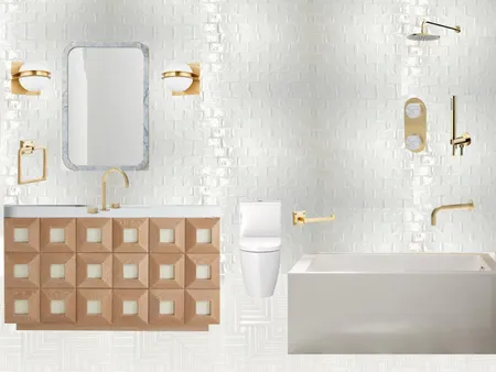 Guest Bath 15 Interior Design Mood Board by Mint Hill on Style Sourcebook