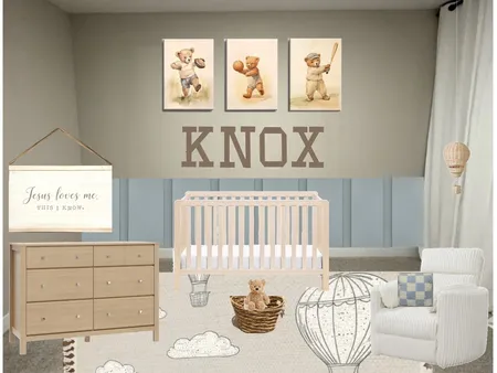 KNOX NURSERY south wall Interior Design Mood Board by AlexaWhitehurst on Style Sourcebook
