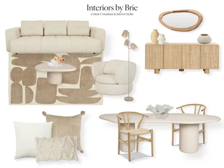 Coastal Interior Design Mood Board by Interiors by Brie on Style Sourcebook