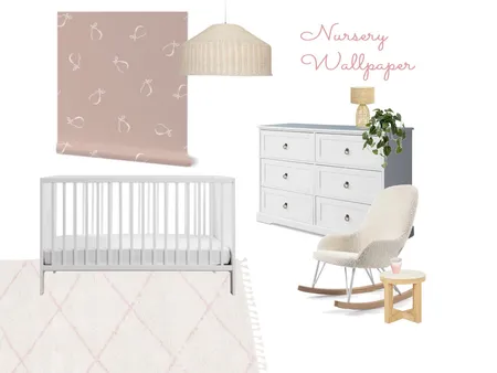 Nursery Wallpaper 2 Interior Design Mood Board by Linda Fox on Style Sourcebook