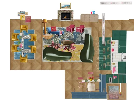 Great Room Space Planning Scale Interior Design Mood Board by dl2407 on Style Sourcebook